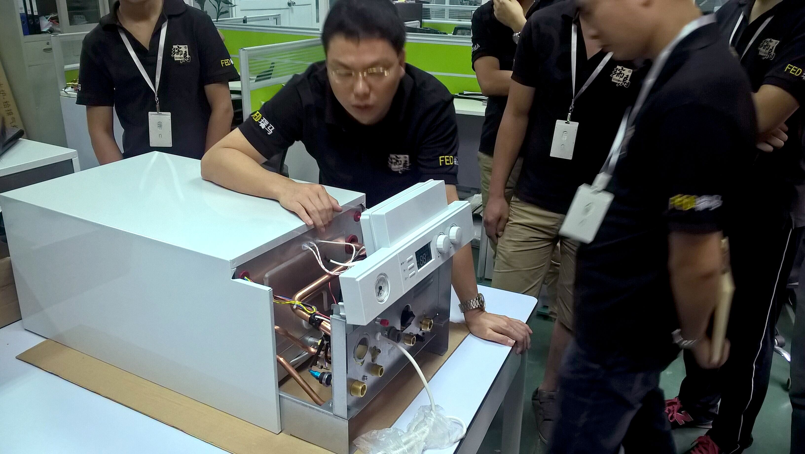 优德88壁挂炉召开新产品VM-A1、VM-A2测评会