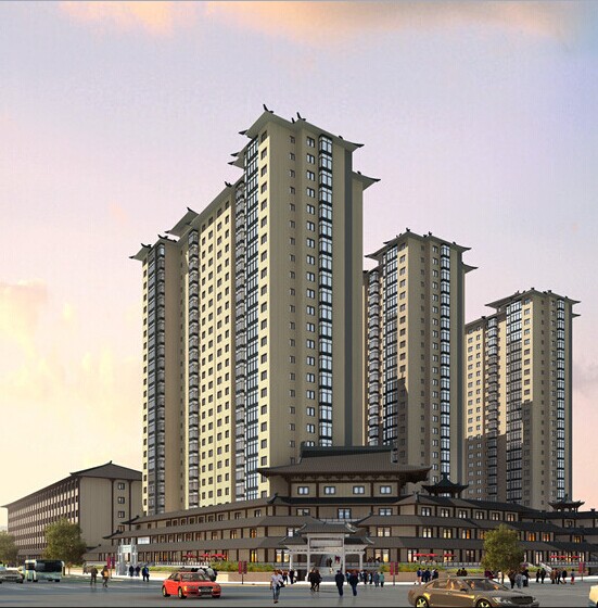 优德88燃气壁挂炉-锦尚云天古镇工程案例